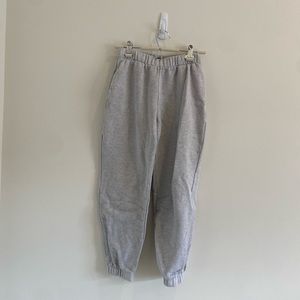 BRANDY MELVILLE Light Grey Sweatpants.